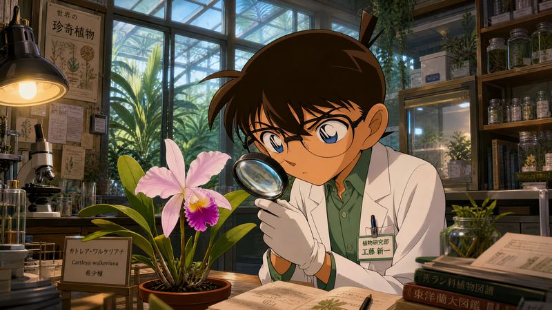 呦呦视频植物视频-珍稀兰花观察记录